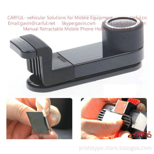 Manual Retractable Mobile Phone Holder - Kfz004b 